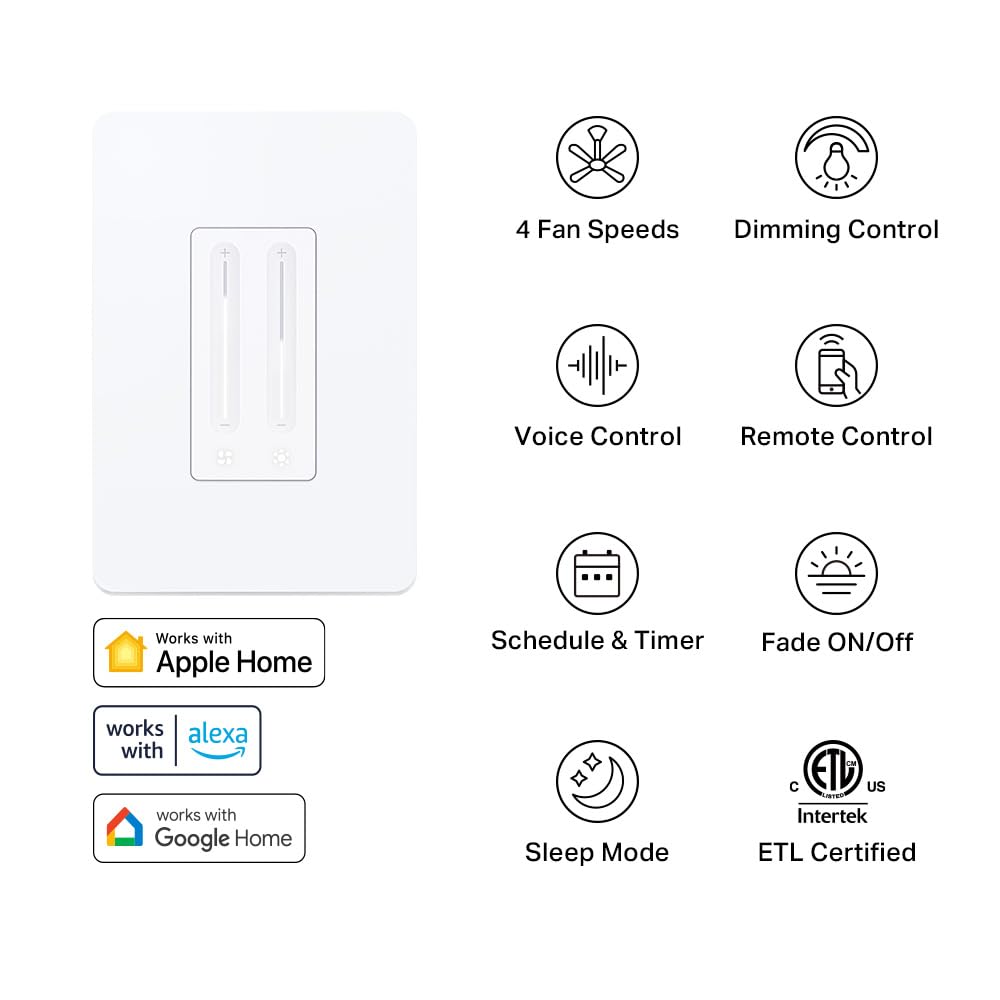 Ceiling Fan Control & Dimmer Switch