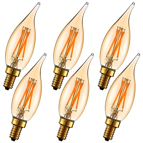 CA10 E12 Candelabra Bulb 40 watt (6 Count)