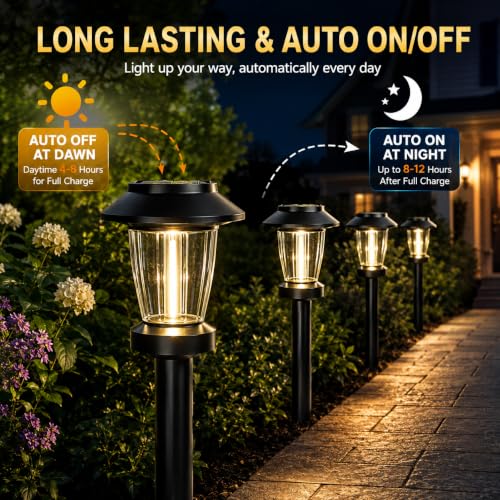 Solar Pathway Lights Outdoor