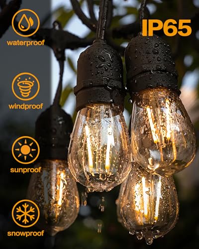 96FT Outdoor String Lights (96 Foot)