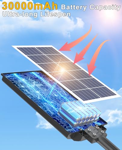 Y 9600W Solar Street Lights Outdoor