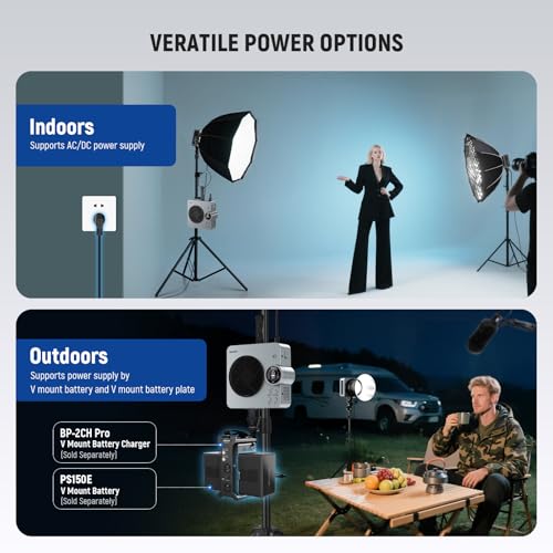 HS200C Portable RGB LED Video Light