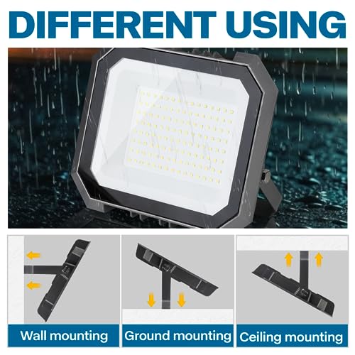 2 Pack LED Flood Lights Outdoor (2 Count)