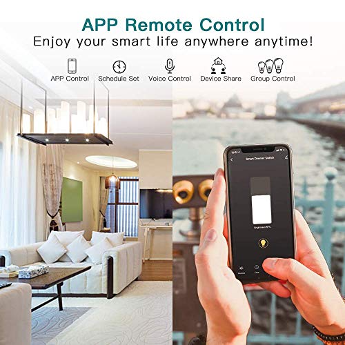 3 Way Smart Dimmer Switch 2 Pack (2 Count)