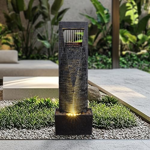 39" Outdoor Fountain Multi