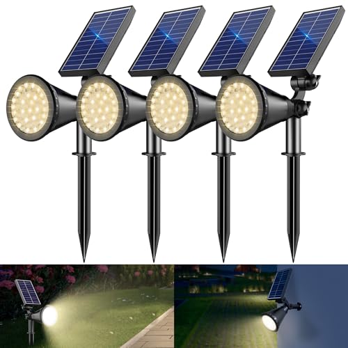 Solar Lights Outdoor Waterproof Spot Lights (4 Count)