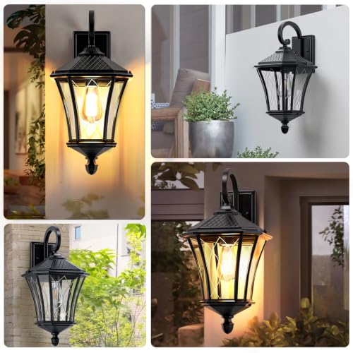 19" Large Outdoor Wall Lights (2 Count)
