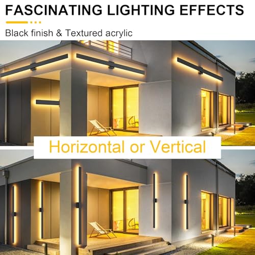 56.3" LED Outdoor Wall Light