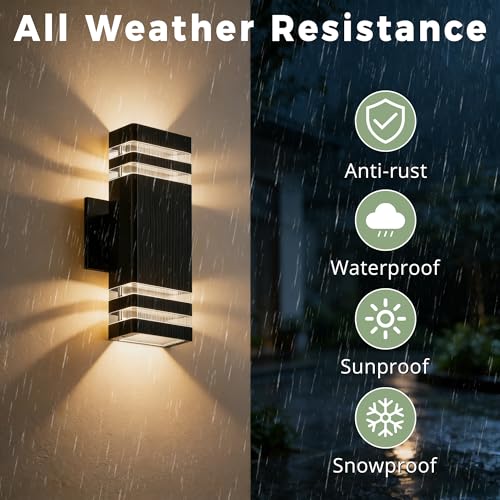 Square Outdoor Wall Lights