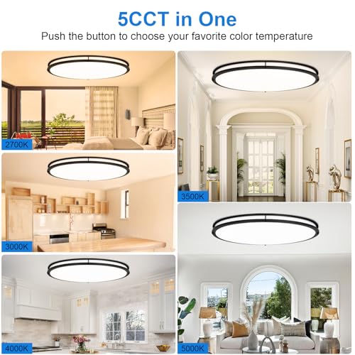 DLLT Flush Mount LED Ceiling Light