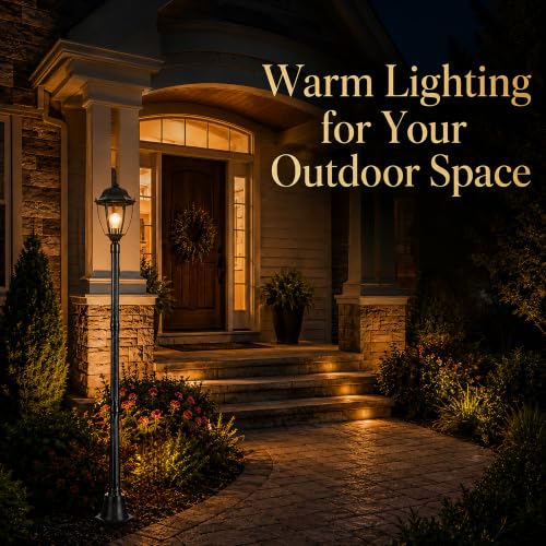 84.6" Outdoor Lamp Post Light