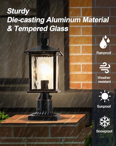 Dusk to Dawn Outdoor Post Light