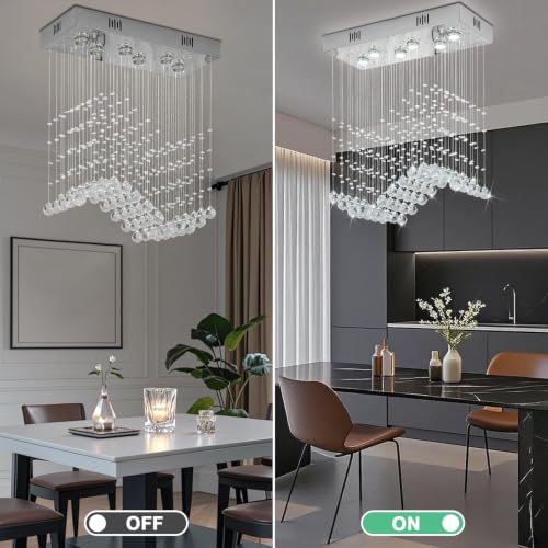 Modern Wave Chandelier