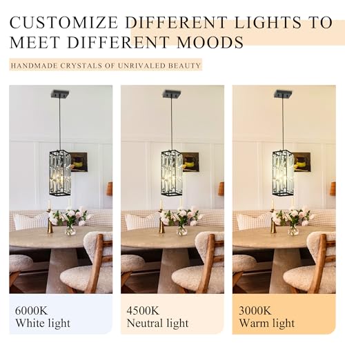 Crystal Pendant Lights for Kitchen Island