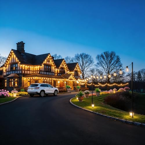 Outdoor String Lights 300 FT (300 Foot)