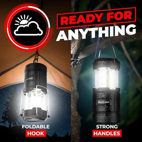 Rechargeable Camping Lantern (2 Count)