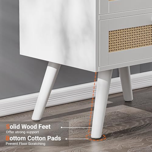 Night Stand with Charger Station (2 Count)