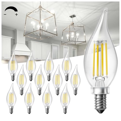 Chandelier Light Bulbs (12 Count)