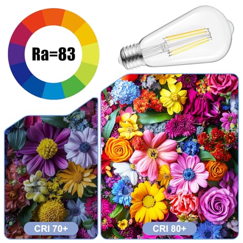 4Pack Edison Light Bulbs (4 Count)