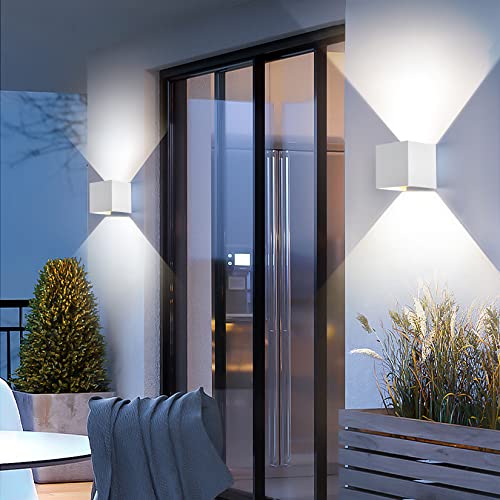 2 Pack Outdoor Wall Lights Exterior (2 Count)