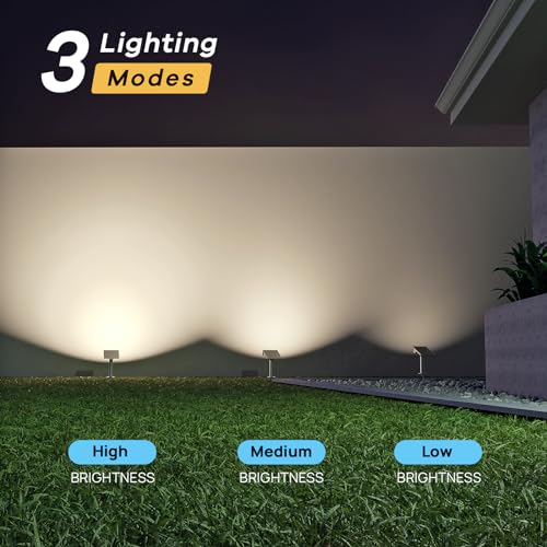 Solar Spot Lights Outdoor (4 Count)