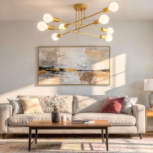 Modern Sputnik Chandelier Ceiling Light Fixtures