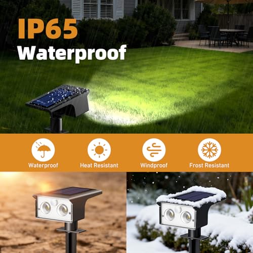 8 Pack Solar Lights Outdoor Waterproof (8 Count)
