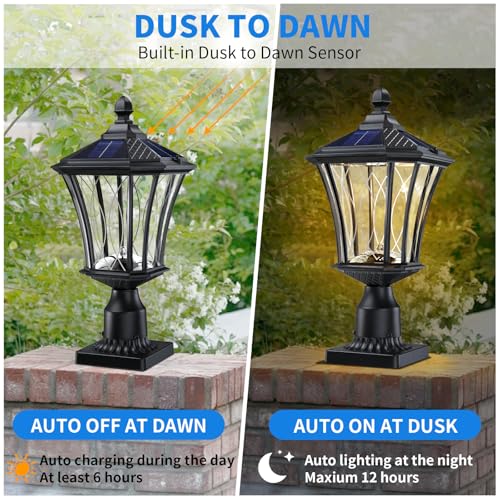 19.6" Solar Post Lights