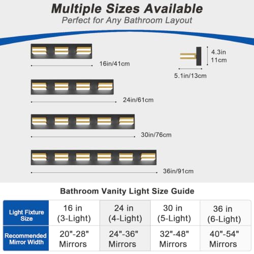 Bathroom Lights Fixtures Over Mirror