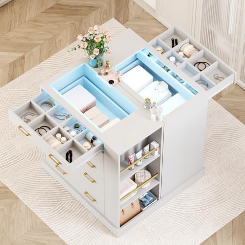 Closet Island with Drawers