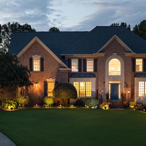 Premier Outdoor Pathway Garden Landscape Light with 2 Color LEDs (4 Count)