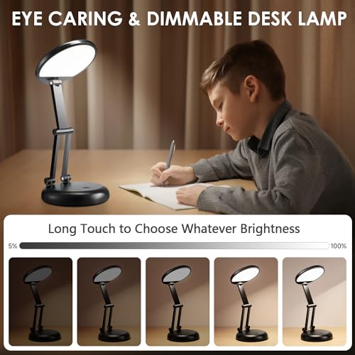 Desk Lamps for Home Office Rechargeable 3600mAh
