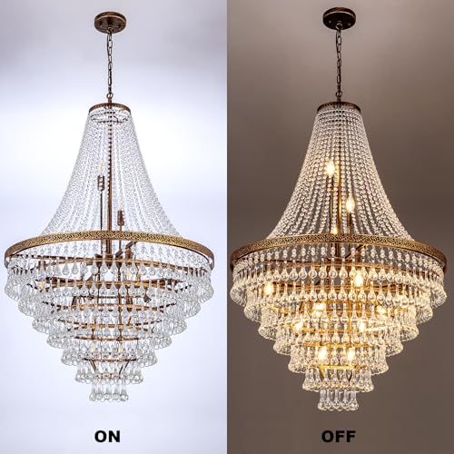 French Empire Crystal Chandeliers