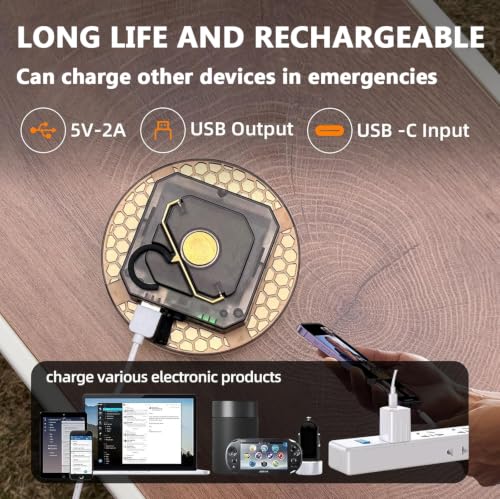 Rechargeable Camping Tent Hanging Light with Magnet
