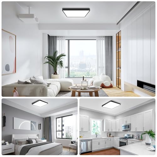 9Inch 18W Square LED Ceiling Light Fixtures Flush Mount