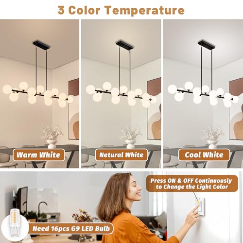 Linear Chandeliers for Dining Room