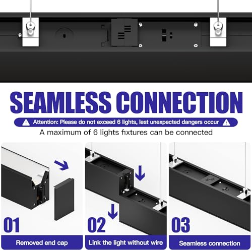 8FT LED Linear Light (2 Count)