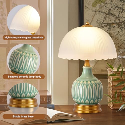Table Lamps Ceramic Retro Lamp for Living Room