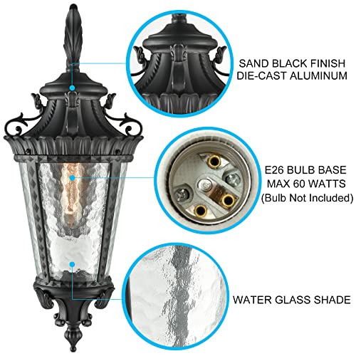 Black Outdoor Wall Light Fixtures