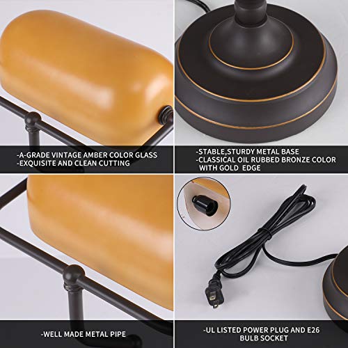 Banker Desk Lamp Touch Control