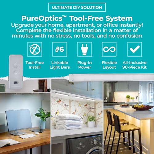 Works with Alexa Smart Under Cabinet Lighting Kit