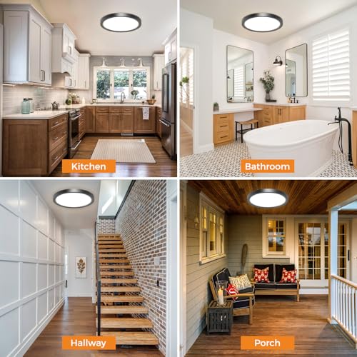 1PACK LED Flush Mount Ceiling Light Fixture
