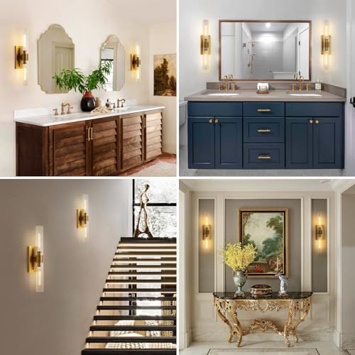 Brass Bathroom Vanity Wall Sconces