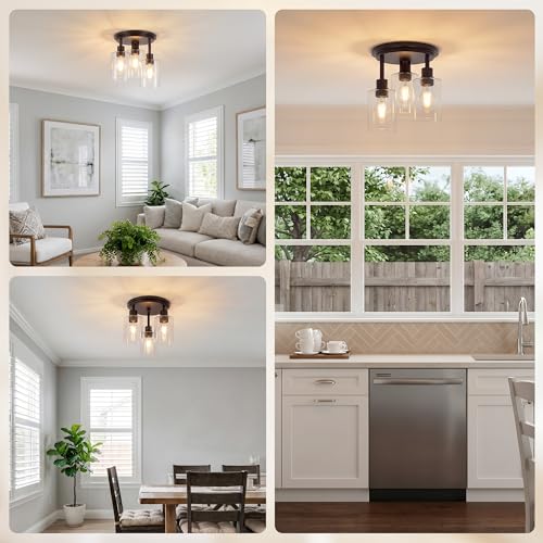Semi Flush Mount Ceiling Light