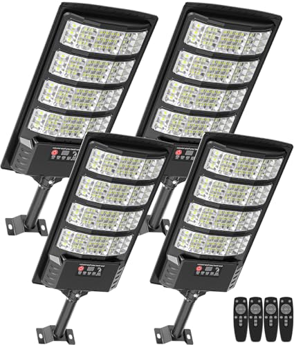 Solar Security Lights Outdoor (4 Count)