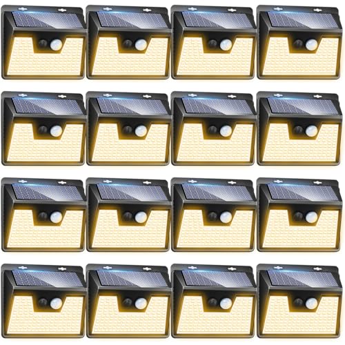 Solar Lights Outdoor Waterproof 16 Pack (16 Count)