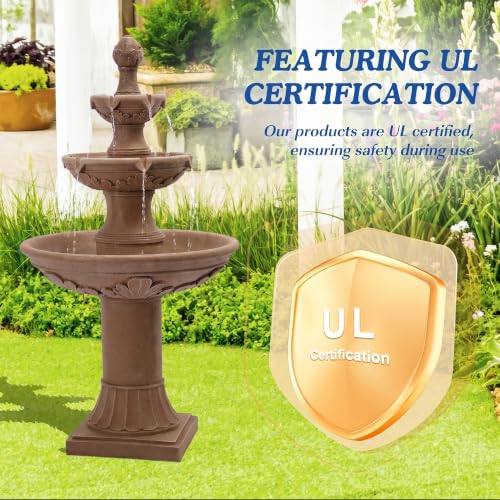 48.4" H Italian Outdoor Water Fountains