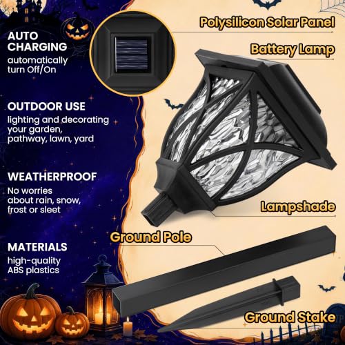 Solar Halloween Lights Outdoor Decor