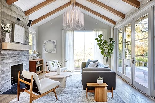 Modern Farmhouse Chandelier for Dining Room 21"