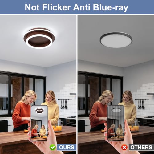 Round Modern Led Ceiling Light Fixture